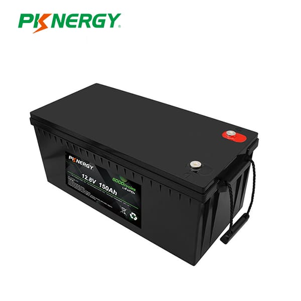 PKNERGY 12.8V 150Ah LiFePo4 substituindo bateria de chumbo-ácido
