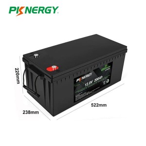 PKNERGY 12V 200Ah LiFePo4 Replacing Lead-acid Battery