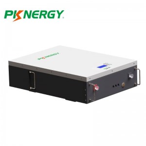PKNERGY 5Kwh 48V 51.2V 100Ah LiFePO4 батерия за стенен монтаж
