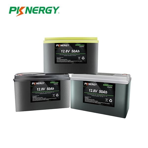 PKNERGY Factory Price 12V 50Ah LiFePo4 Battery Pack (4)