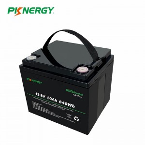 PKNERGY Factory Price 12V 50Ah LiFePo4 Battery Pack