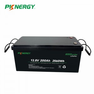 Bateria PKNERGY 12V 200Ah LiFePO4 com Bluetooth