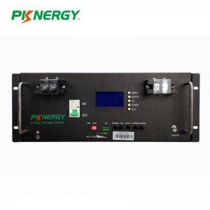 PKNERGY Nuevo diseño 4U 48V 100Ah 5Kwh Batería montada en estante Lifepo4