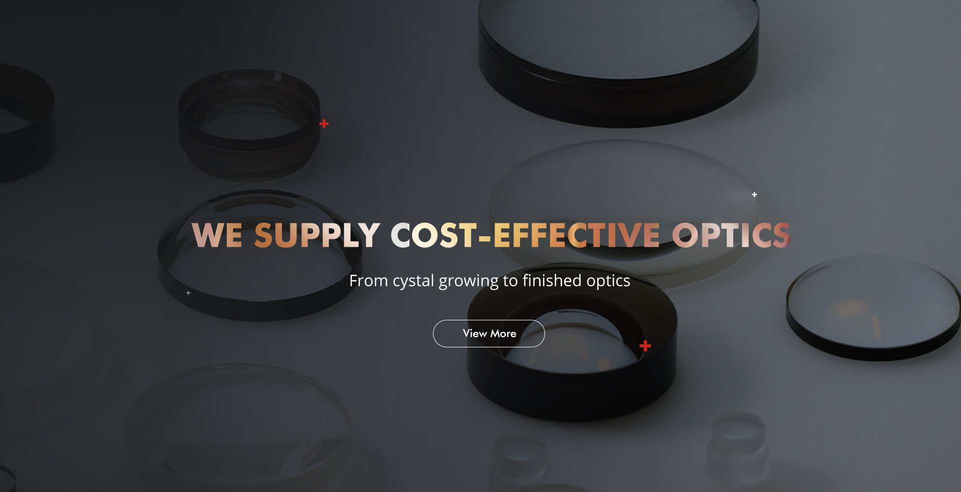 We Supply Cost-Effective Optics