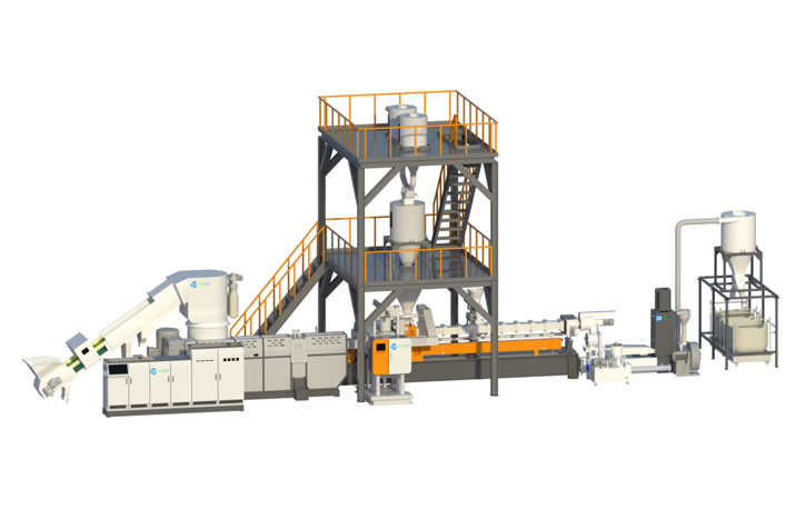 PP PE Recycling&compounding Line
