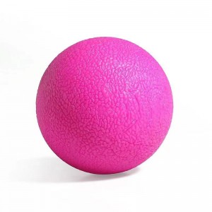 Lacrosse Massage Ball Silicone Ball សម្រាប់ឈឺសាច់ដុំ ស្មា ក ខ្នង ជើង រាងកាយ ជាលិកាជ្រៅ ចំណុចកេះ សាច់ដុំ យូហ្គា និងការបញ្ចេញ Myofascial