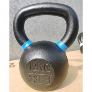 Powder Coated Cast Iron Competition Kettlebell with Wide Handles & Flat Bottoms – 4၊ 6၊ 8၊ 10၊ 12၊ 14၊ 16၊ 20၊ 24၊ 28၊ 32၊ 40 ကီလိုဂရမ်၊ 44 ကီလိုဂရမ်၊ 48 ကီလိုဂရမ်။