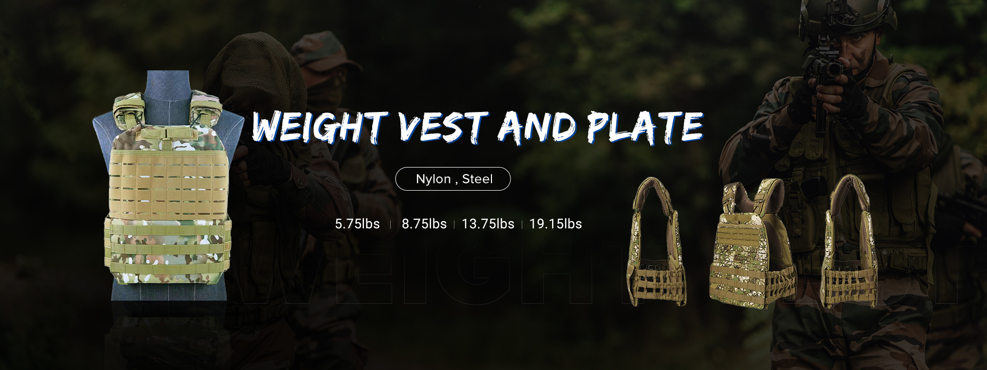 WEIGHT VEST AND PLATE
