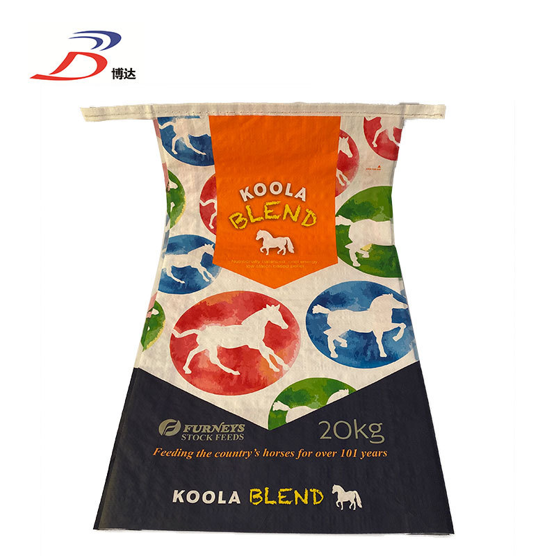 Factory Promotional Flour Pp Bag - BOPP Easy Open Horse Feed PP Woven Bags – Jintang