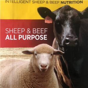 L-20KG صفحه رنگارنگ چاپ شده بافته شده چند لایه کیسه خوراک گوسفند کیسه خوراک گاو با کیسه غذای گاو باز آسان
