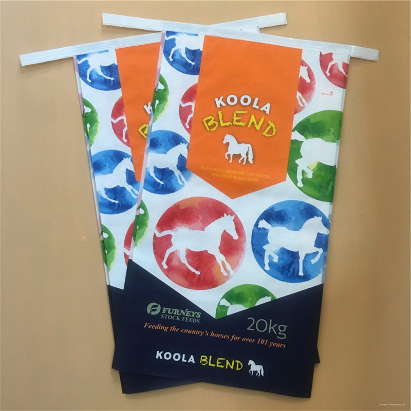 Ordinary Discount Flour Horse - PP woven horse food bag with eazy open – Jintang