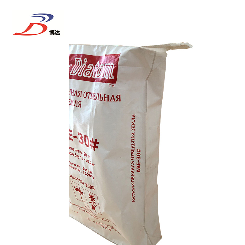 Reliable Supplier Tubular Plastic Pe Liner Bag - Block bottom valve industrial PP woven sack – Jintang