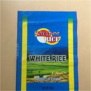 22KG White Rice Bag