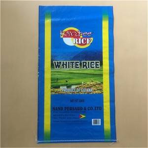 22KG White Rice Bag