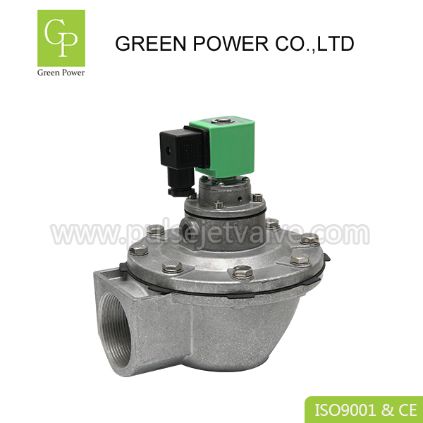 DMF Right angle pulse valve DMF-Z-50S , DC24 2/2 way DN50 2 inch diaphragm valve Featured Image