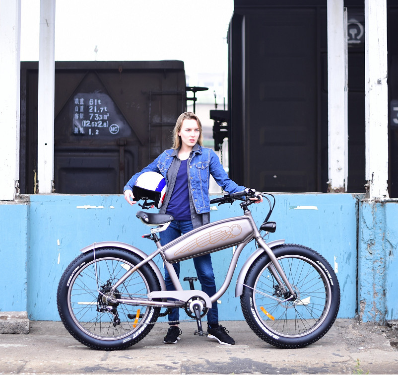Ắc quy ẩn xe đạp điện Xe đạp điện lốp rộng