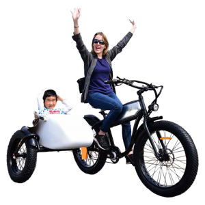 Factory selling Adults Electric Bicycles - outdoor recreational tricycle instead of bicycle to pick up children – Purino