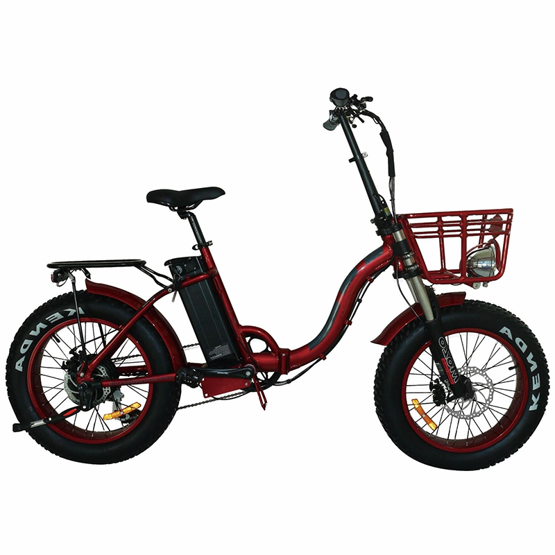 Wave Fat Folding Electric Bike Outdoor bicycle with fat tire