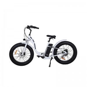 Bicicleta elétrica desdobrável de pneu gordo fashion e elegante para adultos