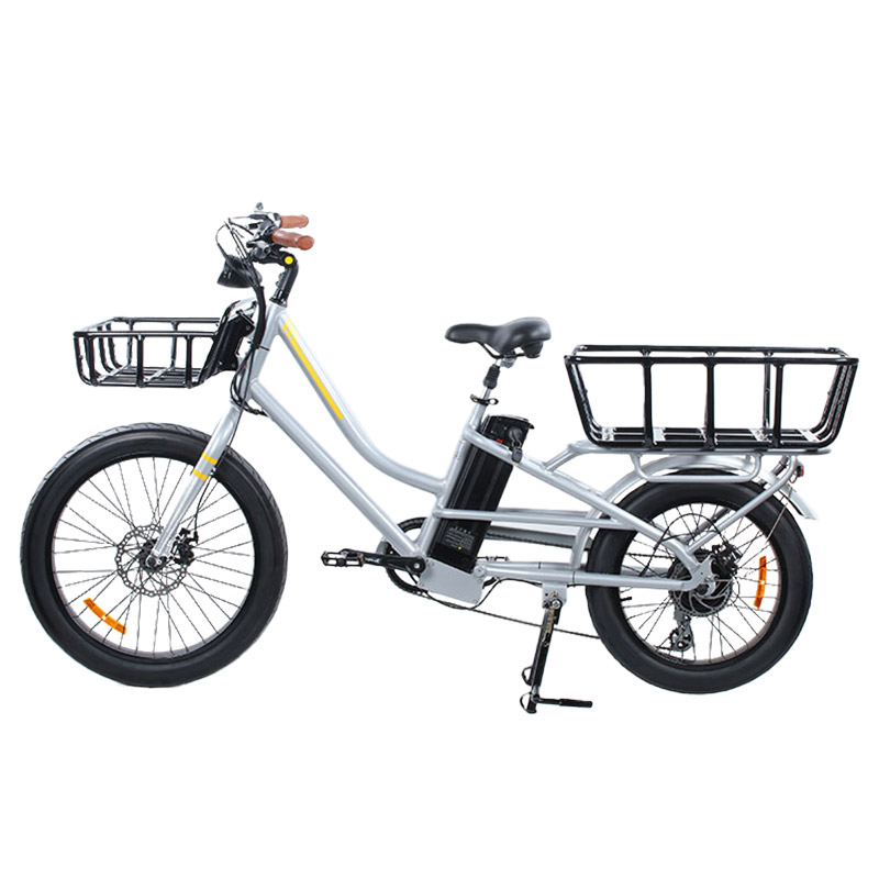 Velosipēdu preču ekspress E-velosipēdu piegāde ekspress loģistika ar maltīšu piegādi E-velosipēds