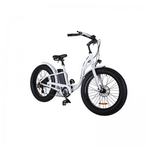 Мода и елегантна масна гума што се расклопува електричен велосипед за возрасни