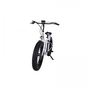 Biçikletë elektrike që shpaloset goma e trashë dhe elegante për të rritur