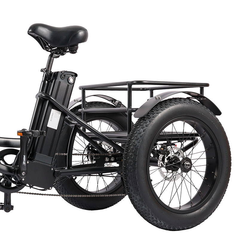 Factory Outlets Highest Range Electric Bike - electric bike 3wheel tricycle with basket for cargo carry – Purino detail pictures