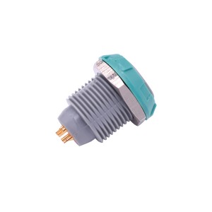 Int-P-ZKG Green Color Female Plastic Connector pamwe Nuts Two