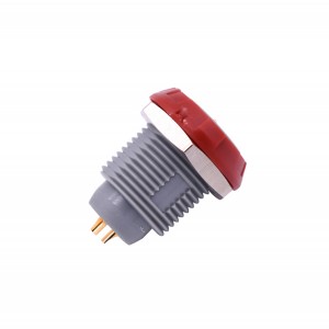 INT-P-ZKG Red Plastic Connector Fixed Socket for Medical Equipment