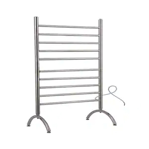 Free standing stainless steel towel heater stainless steel quick clean and easy install heating cloth rack
