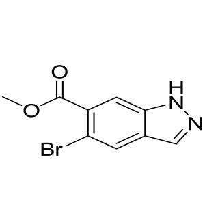 methyl 5-bromo-1H-indazole-6-carboxylate CAS:1000342-30-2