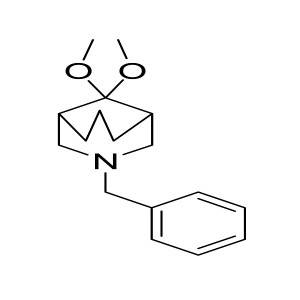 3-benzyl-9,9-dimethoxy-3-aza-bicyclo[3.3.1]nonane CAS:1000931-10-1