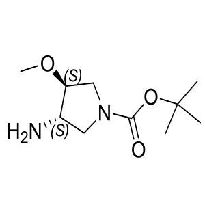 (3S,4S)-tert-butyl 3-amino-4-methoxypyrrolidine-1-carboxylate CAS:1001635-01-3