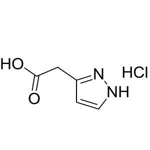 2-(1H-pyrazol-3-yl)acetic acid hydrochloride CAS:102732-63-8