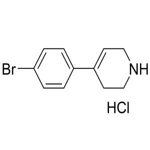 4-(4-bromophenyl)-1,2,3,6-tetrahydropyridine hydrochloride CAS:103855-00-1