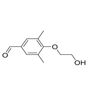 4-(2-hydroxyethoxy)-3,5-dimethylbenzaldehyde CAS:1039948-89-4