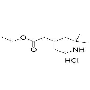 ethyl 2-(2,2-dimethylpiperidin-4-yl)acetate hydrochloride CAS:104094-97-5