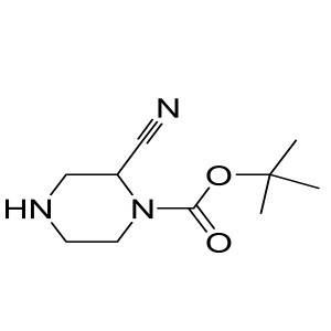 tert-butyl 2-cyanopiperazine-1-carboxylate CAS:1053656-76-0