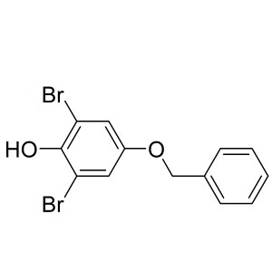 4-(benzyloxy)-2,6-dibromophenol CAS:105946-33-6