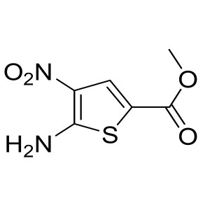 methyl 5-amino-4-nitrothiophene-2-carboxylate CAS:106850-17-3