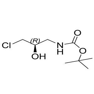(R)-tert-butyl 3-chloro-2-hydroxypropylcarbamate CAS:1072792-33-6