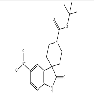 tert-Butyl 5-nitro-2-oxospiro[indoline-3,4'-piperidine]-1′-carboxylate CAS:2089301-60-8