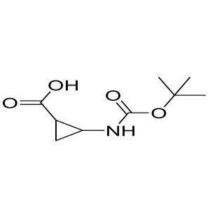 2-(tert-butoxycarbonyl)cyclopropanecarboxylic acid CAS:1083181-22-9