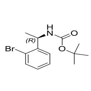 (R)-tert-butyl 1-(2-bromophenyl)ethylcarbamate CAS:1086600-12-5