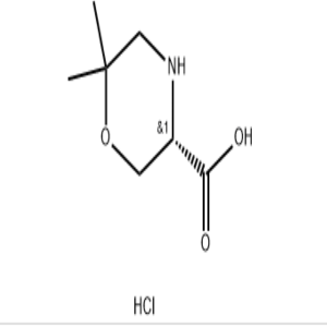 (S)-6,6-Dimethylmorpholine-3-carboxylicacidhydrochloride CAS:1313277-24-5