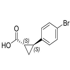 (1S,2S)-2-(4-broMophenyl)cyclopropanecarboxylic acid CAS:1123620-89-2