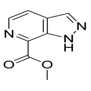 methyl 1H-pyrazolo[3,4-c]pyridine-7-carboxylate CAS:1140240-00-1