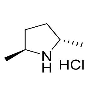 (trans)-2,5-dimethylpyrrolidine hydrochloride CAS:114143-75-8