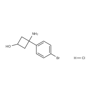 3-Amino-3-(4-bromophenyl)cyclobutan-1-ol hydrochloride CAS:2137535-74-9, 1199556-66-5