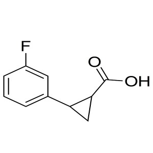 2-(3-fluorophenyl)cyclopropanecarboxylic acid CAS:1157561-41-5